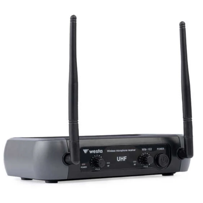 1 Receiver+2 Handheld Mikrofon Seti-4