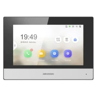 Hikvision DS-KH6320-TE1 7” IP Görüntülü Diafon Monitörü – Dokunmatik Ekran, PoE Destekli