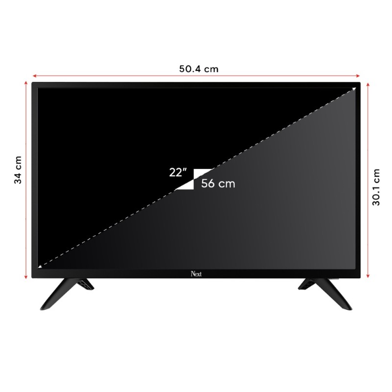 NEXT 22" 56 Ekran FullHD Dahili Uydu Alıcılı LED Ekran-3