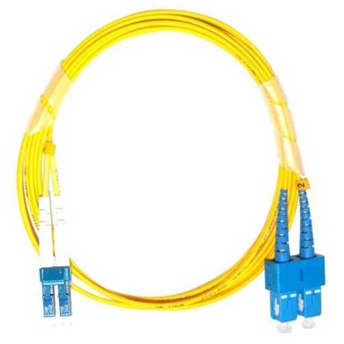 ODS 02LCUSCUG1J12.0DXY1.0T LC/UPC - SC/UPC Duplex Singlemode Fiber Optik Patch Cord 1 Metre