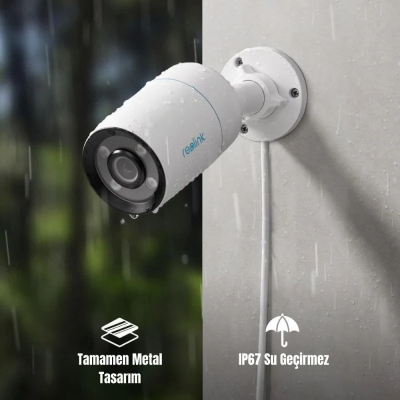 Reolink CX810 8MP 4K IP Bullet Kamera – ColorX Renkli Gece Görüş, PoE, Akıllı Algılama-3