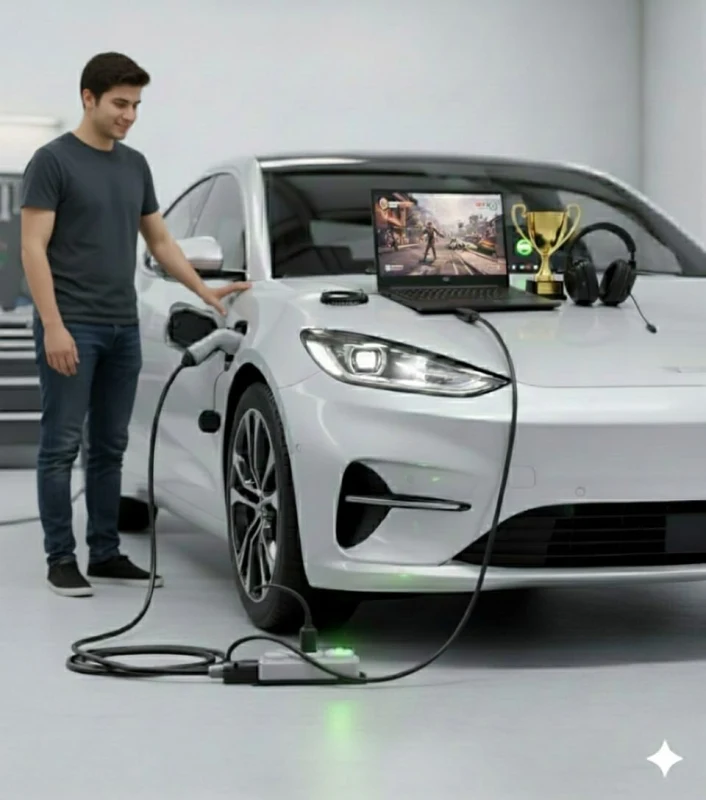 Discharge Adaptörü + 3’lü Grup Prizli Güç Kablosu – 3m, Araçtan Elektrik Çıkışı-4