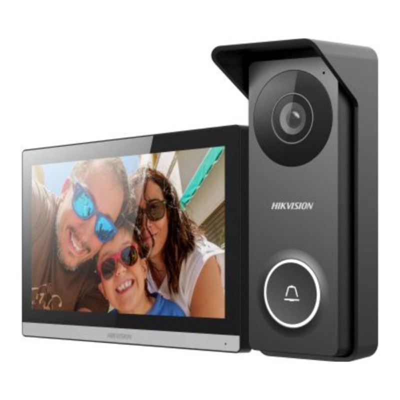 HIKVISION DS-KIS313-P 7" Hibrit HD İnterkom Kiti-2