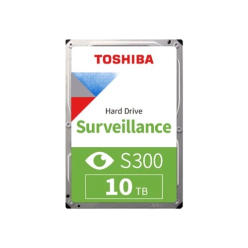 TOSHIBA S300 PRO 3.5", 10TB, 512Mb 7200 Rpm, 7/24 Güvenlik HDD (Türkiye Distribütörü Garantili)