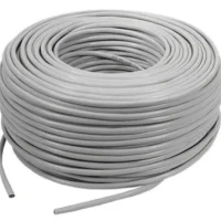 100mt 23 AWG (CCA, 0.57mm) PVC Gri Kablo