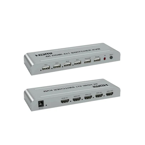 NVC-HDSW4 HDMI+USB 1/4 KVM 4K Switcher