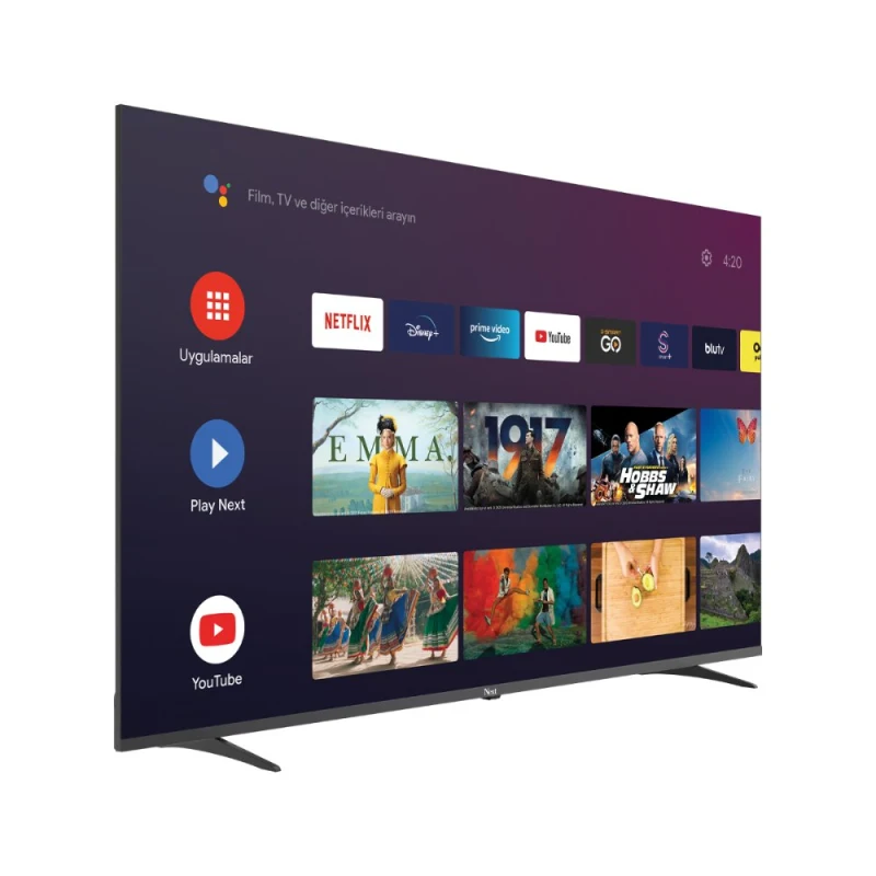 YE-65EFSG7-QLED 65" 165 Ekran UHD 4K Google Android TV-2