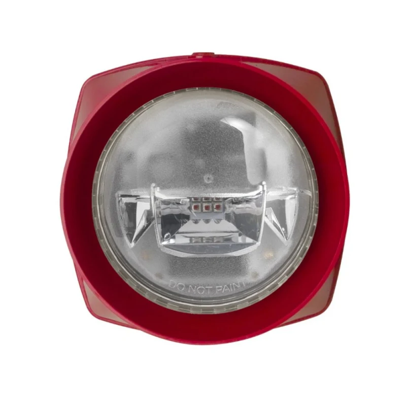 Honeywell Esser 807224RR IQ8Alarm Plus FSo – Adresli Siren + Flaşör (VAD), Kırmızı-1
