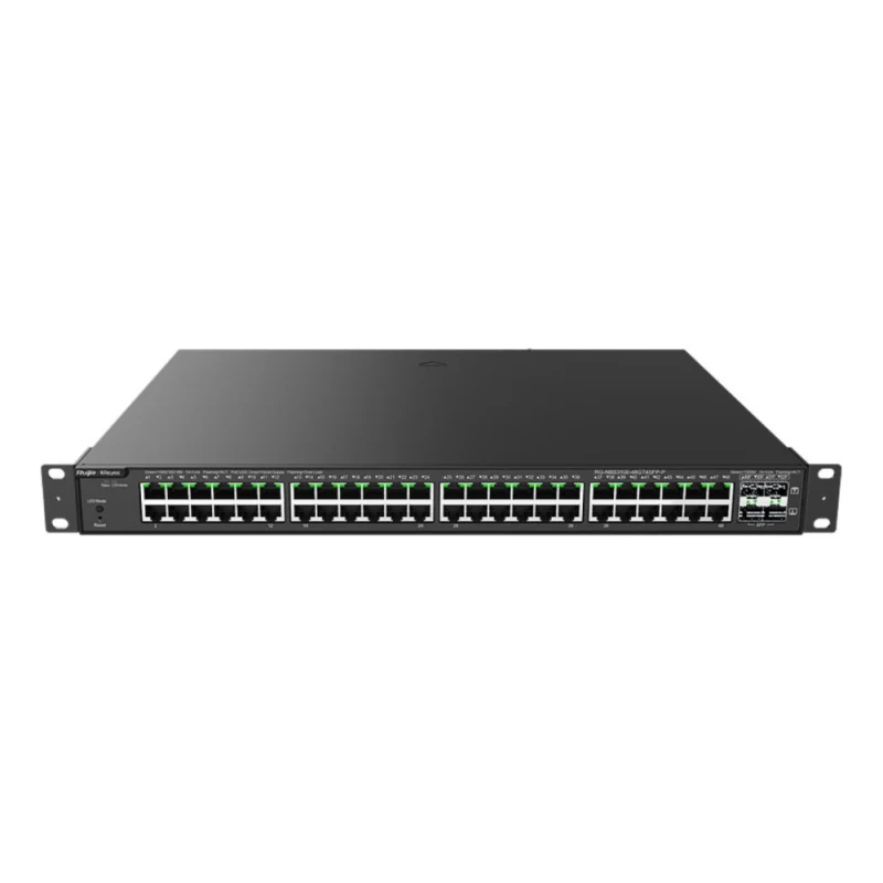 Ruijie Reyee RG-NBS3100-48GT4SFP-P 48 Port Gigabit PoE+ 4 SFP Layer 2 Cloud Yönetilebilir Switch – 370W-1