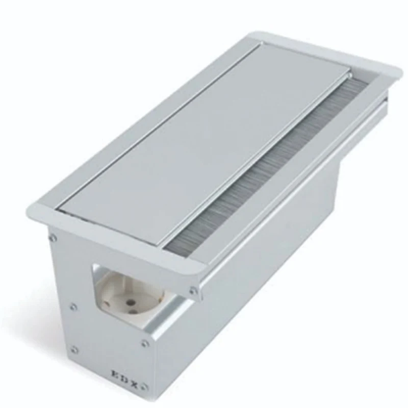 MASAÜSTÜ GÖMÜLÜ TİP PRİZ SİSTEMLERİ - DERİN KASA 2 ŞEBEKE PRİZ, 1 UPS PRİZ, 2 DATA-1