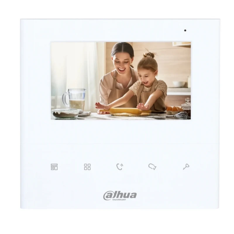 DH-VTH1010J - Beyaz - Analog Indoor Monitor 4,3"-1