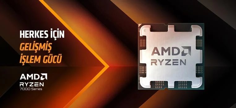 AMD Ryzen 5 7500F İşlemci 6 Çekirdek 12 Thread 3.7GHz-5.0GHz 38MB Cache AM5 Tray (Dahili Grafik Yok, Fansız)-3