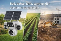 4G SİM KART DESTEKLİ 4 KAMERALI 16MP SOLAR KAMERA (TÜRK TELEKOM AYLIK 20GB KOTALI, 12 AY GEÇERLİ SİM KART DAHİL)-3