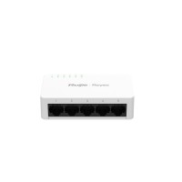RUIJIE REYEE RG-ES05F 5 PORT 10/100 YONETILEMEZ DESKTOP SWITCH PLASTİK KASA-2