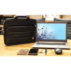 PLM Canyon Case Notebook Çantası 15″–16″ – Siyah, Laptop Taşıma Çantası-4
