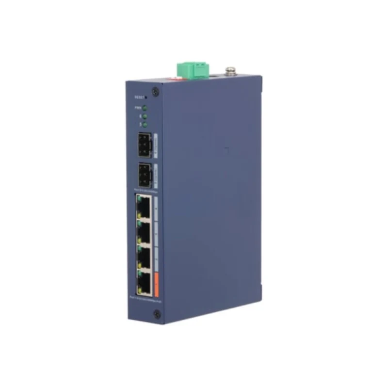 DAHUA CHS4206-4GT-60, 4 Port, Gigabit, PoE 60W, 2 Port SFP, Cloud Yönetilebilir, Switch-1