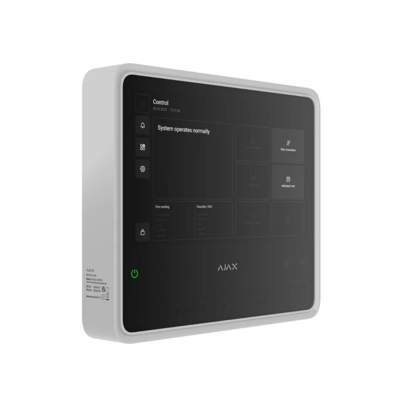 AJAX EN54 HUB YANGIN ALARM PANELİ BEYAZ-1