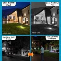 6MP 1080P Full HD Wi-Fi Çift Lensli Gece Görüşlü Suya Dayanıklı Dış Ortam Kamera-8