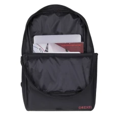 PLM Drexel 8900 Notebook Sırt Çantası 15,6″ – Siyah, Laptop Taşıma Sırt Çantası-4