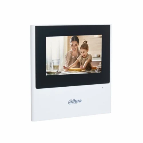 Dahua DHI-VTH2611L-WP Beyaz IP & Wi-Fi Indoor Monitor | 4.3” Ekranlı Görüntülü Diafon İç Ortam Monitörü