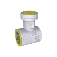 Novacom NVC-PRQD04 Quad LNB – 4 Çıkışlı Universal LNB, Full HD/4K Uydu Uyumu