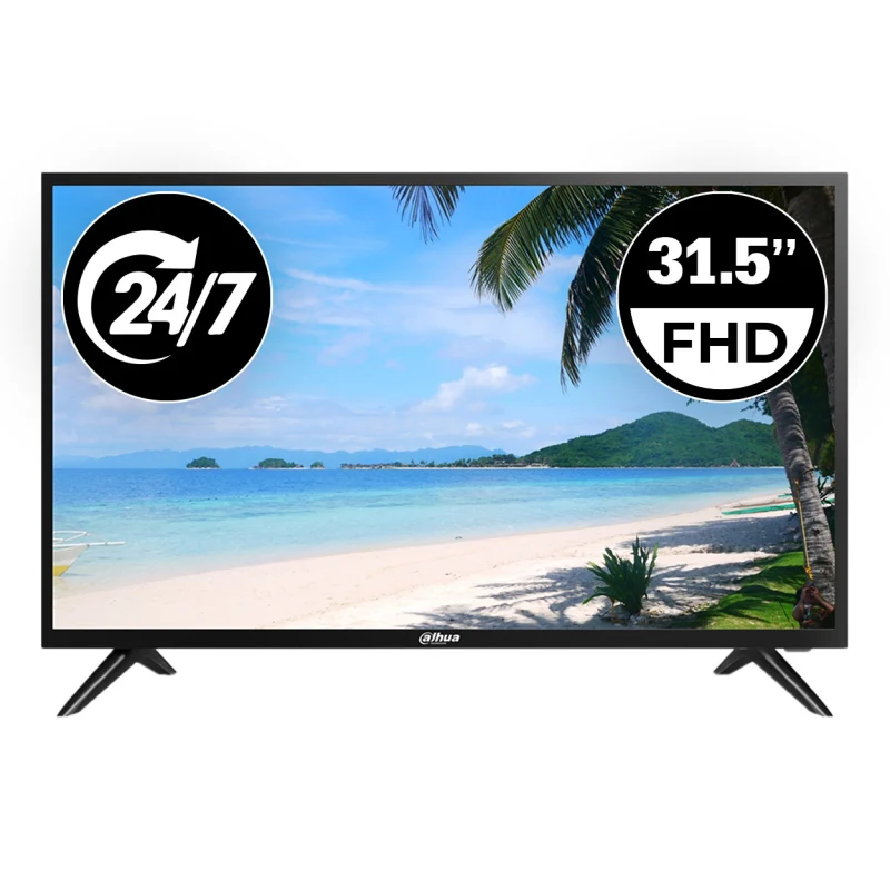 31.5" DAHUA LM32-F200 60Hz 200nt HDMI VGA MM VESA 7x24 Endüstriyel Monitör-1