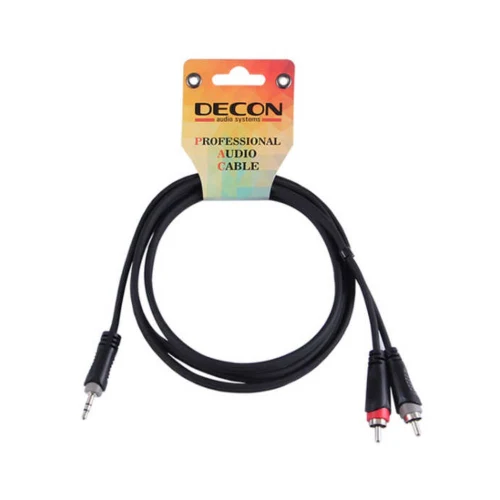 3.5S/2*RCA M, 1,5 Mt. Ses Kablosu