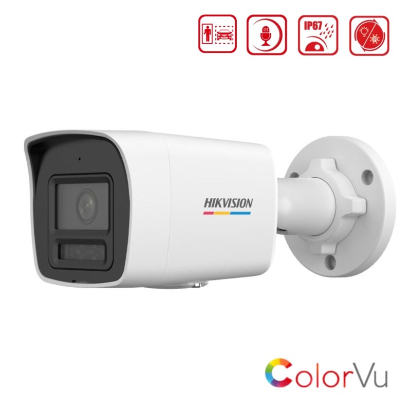 2MP 2.8mm Akıllı Çift Işık Mic. AcuSense ColorVu Bullet Kamera-3