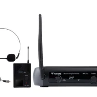 1 Receiver+1 Lavalier(Yaka) Mikrofon Seti