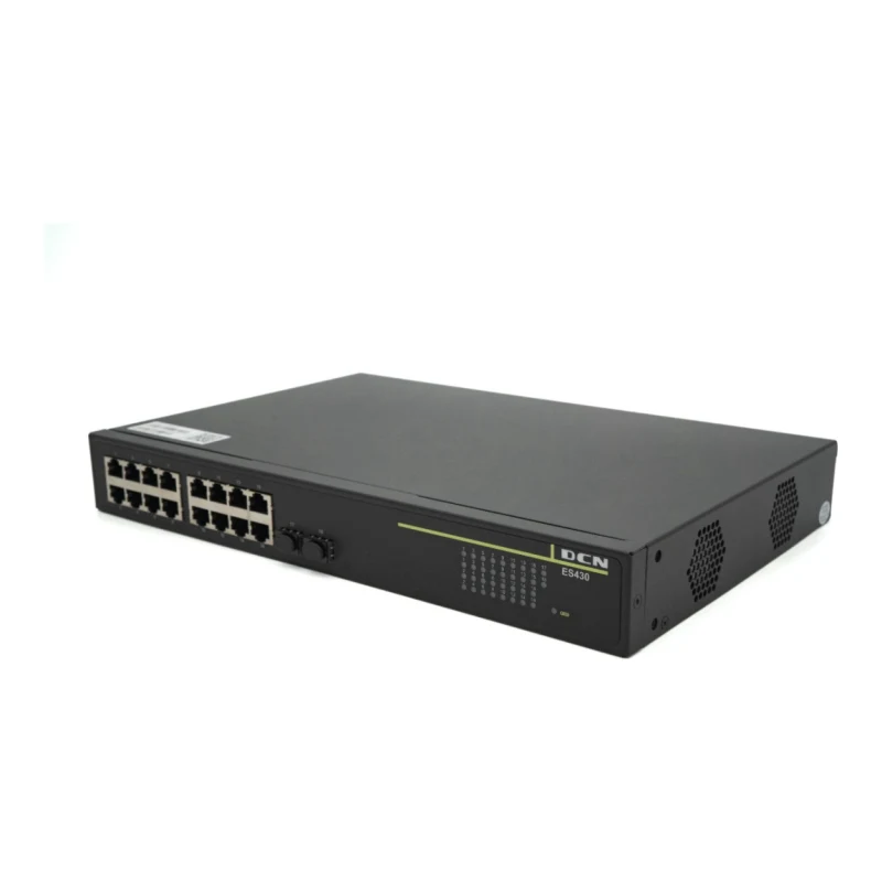 DCN,ES430-18P-P,16 port gig POE+2 SFP We Smart Switch-2