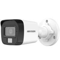 Hikvision DS-2CE16D0T-LPFS 2 MP Smart Hybrid Light Sesli Sabit Bullet Kamera