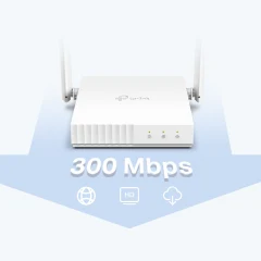 4Port, 300Mbps, 2.4Ghz Wifi, Masaüstü tipi, Megabit, Router, Access Point-5