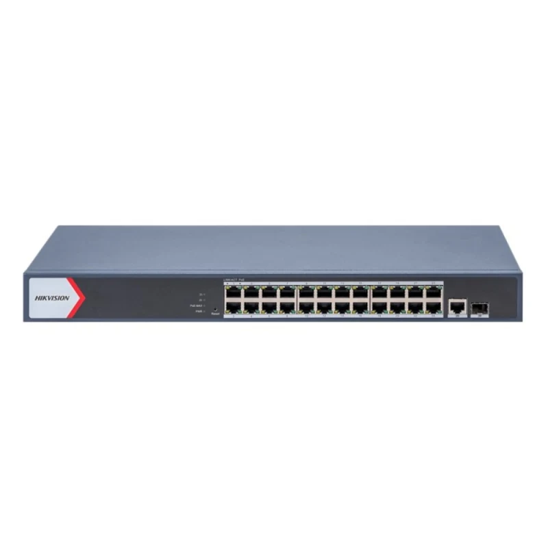 HIKVISION DS-3E1526P-EI/M 24 PORT GIGABIT + 1XRJ45/SFP UPLINK 225W POE YÖNETİLEBİLİR RACKMOUNT SWITCH