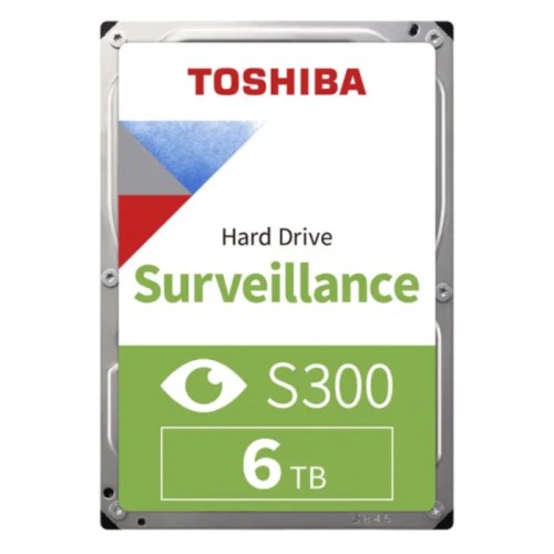 TOSHIBA S300 3.5", 6TB, 256Mb 5400 Rpm, 7/24 Güvenlik HDD (Türkiye Distribütörü Garantili)