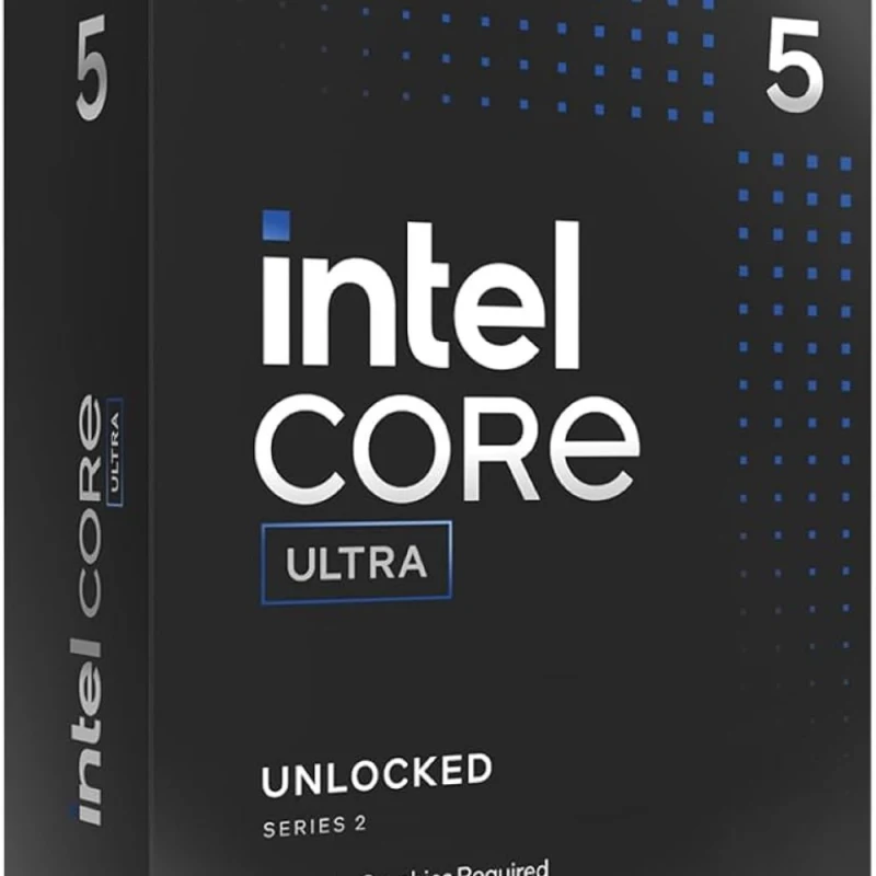 Intel Core Ultra 5-245KF 14 Çekirdek 4.2GHz 24MB Cache LGA1851 15.Nesil İşlemci (Tray – Fan Yok, Dahili Grafik Yok)-1