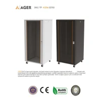 AGER AG-AN16U6060XX-YY Agena Serisi 16U 19” Duvar Tipi Rack Kabinet (600×600 mm)