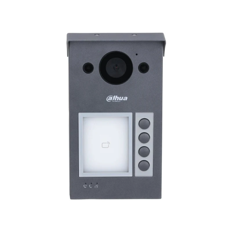 Dahua DHI-VTO3312Q-P 2 MP IP Villa Kapı İstasyonu (2 Telli + RJ45, Kart Okuyucu, Çift Yönlü Ses, IP65, IK08)-1