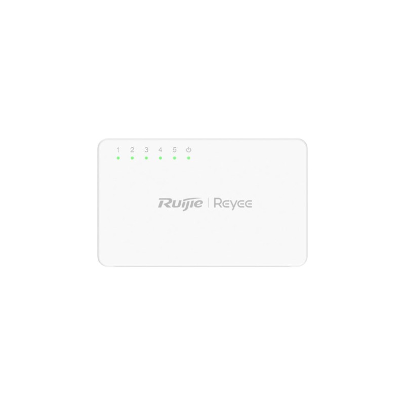 RUIJIE REYEE ES05G-L 5 PORT 10/100/1000 YONETILEMEZ DESKTOP SWITCH PLASTİK KASA-8